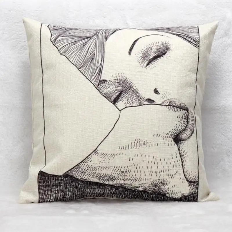 Оптовая продажа Новые Дизайн Горячая мода квадратный взрослых белье интерьер