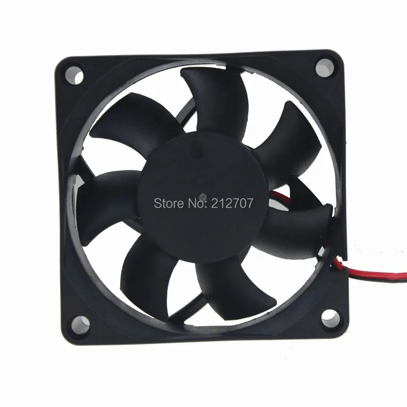 1 шт. Gdstime DC 12 В 2 контакта 7 см 70 мм 70x70x25 7025 Бесщеточный Охлаждающий вентилятор |