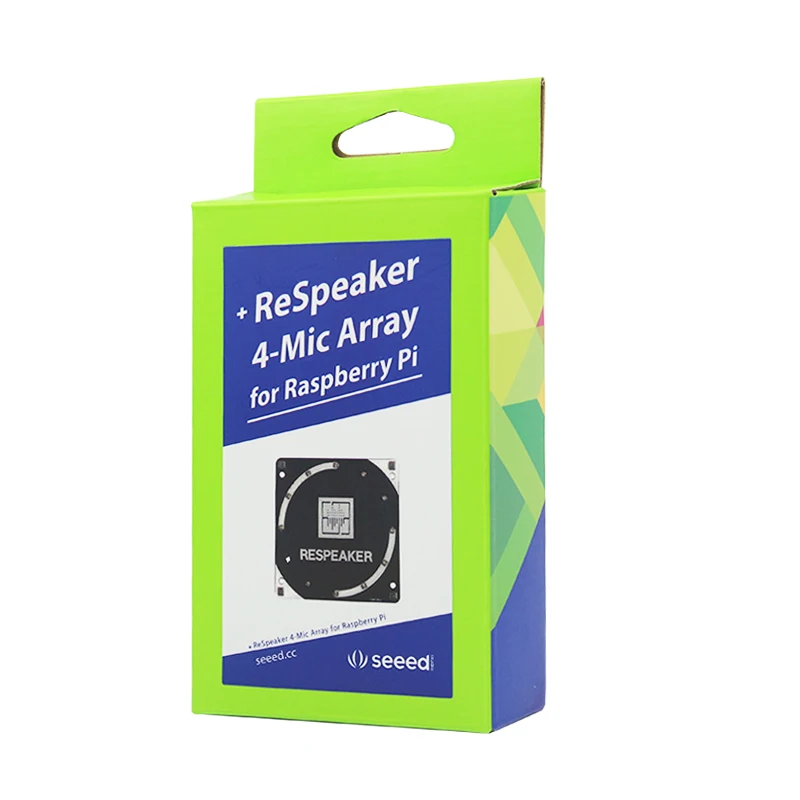 Новое поступление для ReSpeaker 4 Mic массив Raspberry Pi микрофона AI Voice Quad микрофон Плата