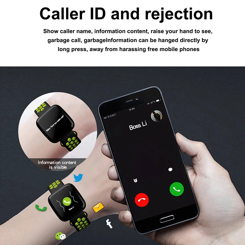 F15 Смарт-часы для мужчин с погодным сигналом кровяное давление монитор