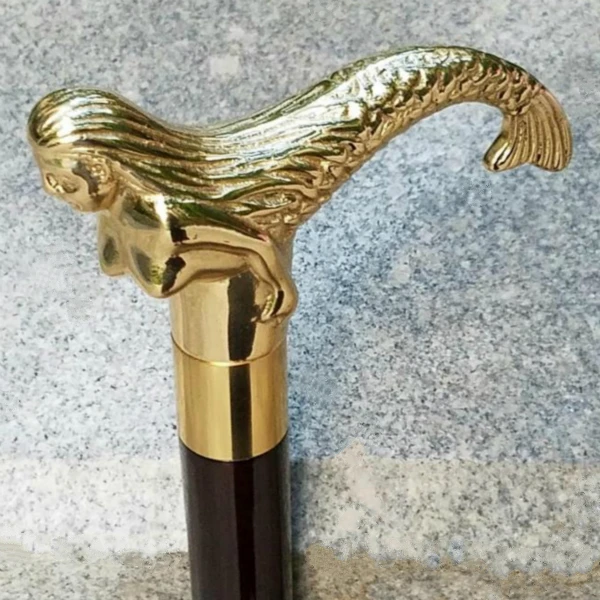 Североамериканская Кленовая медная трость танцевальная Русалка реквизит для