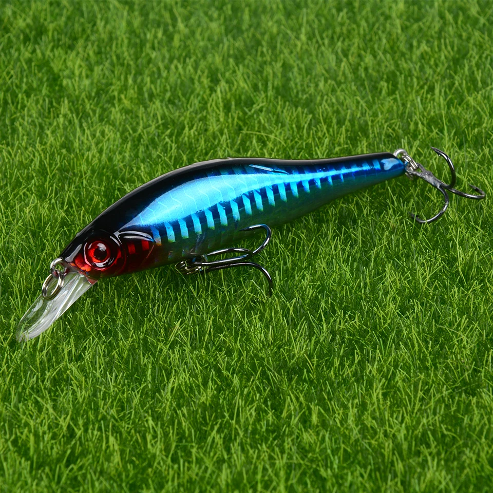 Погружная рыболовная приманка в виде гольяна 1 шт. для ловли окуня 9 5 см 11 г