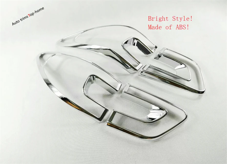 Yimaautotrims Chrome Rear Trunk Tail Lights Lamp Bezel Cover Trim Fit For Renault KADJAR 2016 2017 2018 ABS Chromium Styling | Автомобили