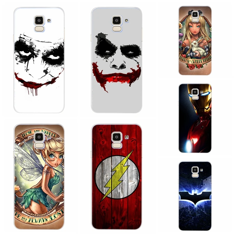 Case For Samsung Galaxy A30 A50 J1 J3 J4 J5 J6 J7 A3 A5 A7 A8 2016 2017 2018 Soft TPU Silicone Princess Cover Funda D075 |