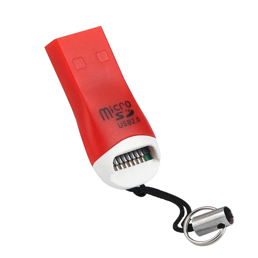 Новый высокоскоростной USB 2 0 Мини Micro SD T-Flash TF M2 Устройство для чтения карт памяти