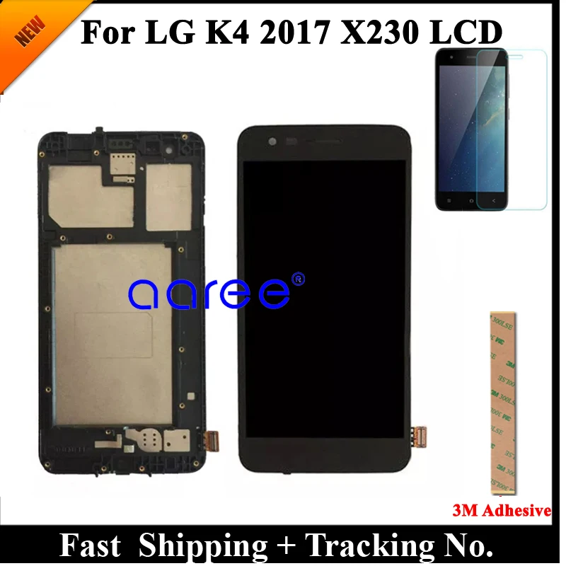 

100% tested LCD Display For LG K4 2017 X230 LCD Screen X230 Display K4 2017 X230 display LCD Screen Touch Digitizer Assembly