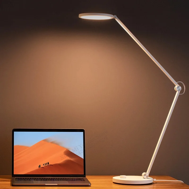 Оригинальная Светодиодная настольная лампа Xiaomi Mijia Pro умная Настольная с защитой