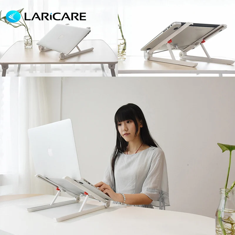 Складная портативная подставка для ноутбука с двумя регулировками по высоте