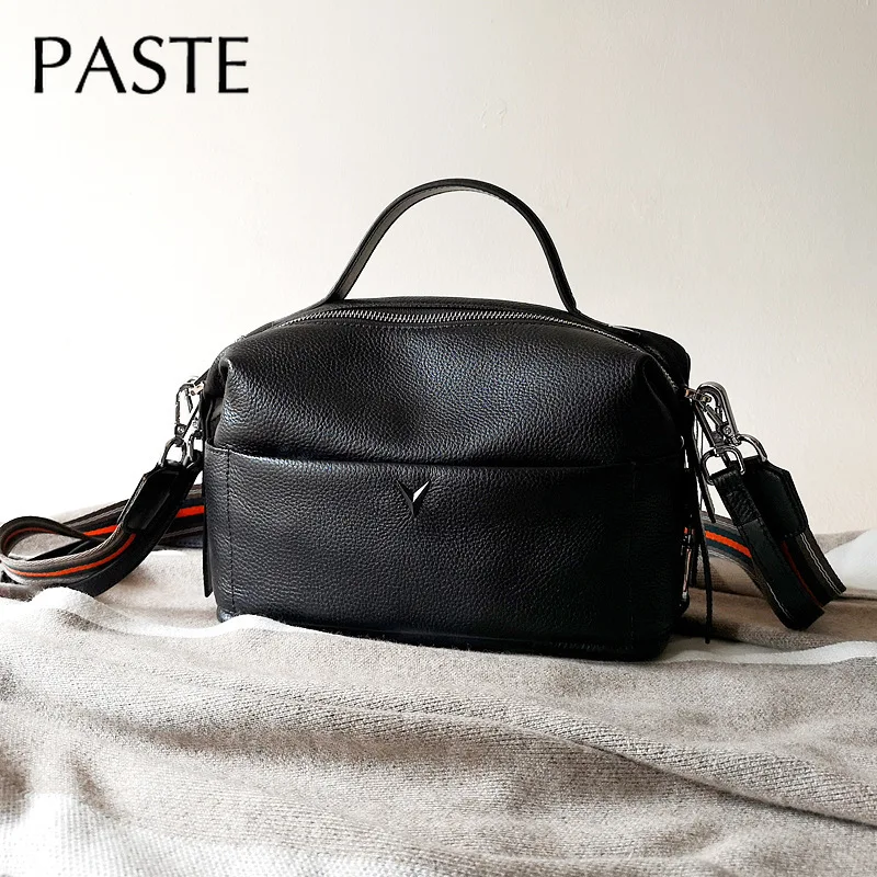 Женские сумки из воловьей кожи первый слой подушка в стиле ретро женская сумка на