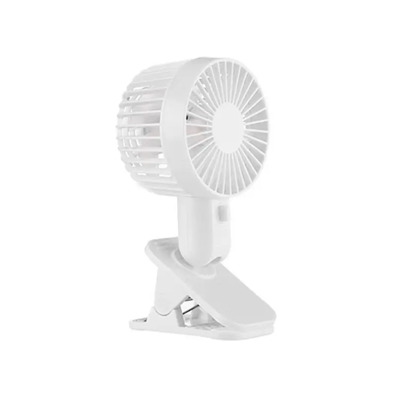 Fan Clip Electronic Double-Blade Air Cooling Table Adjustable USB Rechargeable Portable Home Office School | Бытовая техника