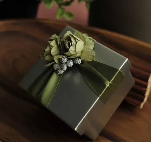 20 шт. зеленая сумка для сахара европейская жестяная индивидуальная креативная