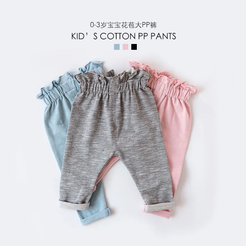 

BABYCHANTAL Baby Pants Spring Baby Girl Clothes Newborn Pants Summer Baby Boy Clothes Infant Baby Trousers Kids Clothing