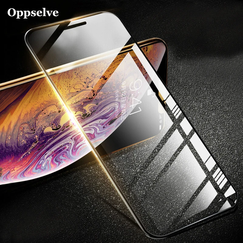 3D 0.23mm Screen Protector For iPhone XS Max 13 X 10 Tempered Glass Front Full Protective Film 8 7 6 S 6S Plus | Мобильные телефоны