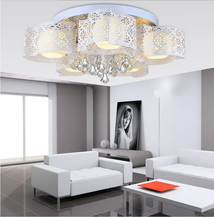 Modern personality Led ceiling lamp warm bedroom living room lights creative wedding lighting 3/6/8 heads CL | Лампы и освещение