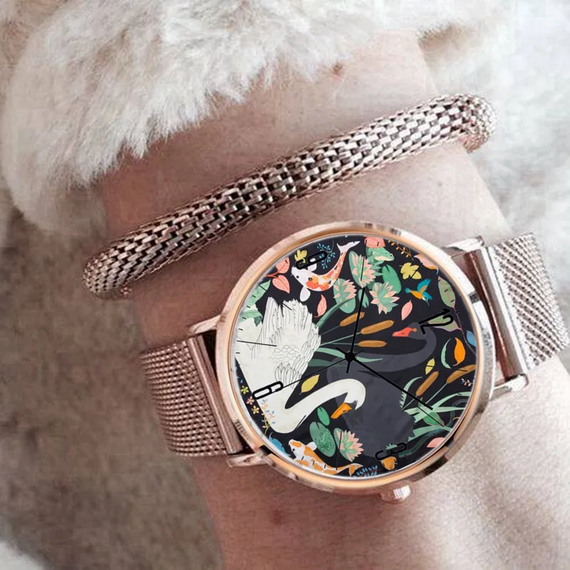 REOULIONS мраморная поверхность часы унисекс Простой циферблат классический ультра