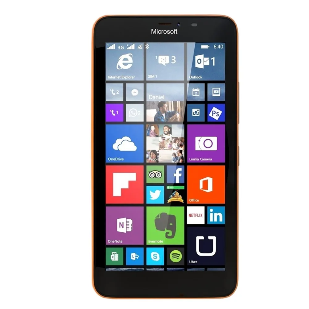 Оригинальный Nokia Lumia 640 и 640XL с одной SIM картой двумя картами 5 0 дюйма 8 Мп