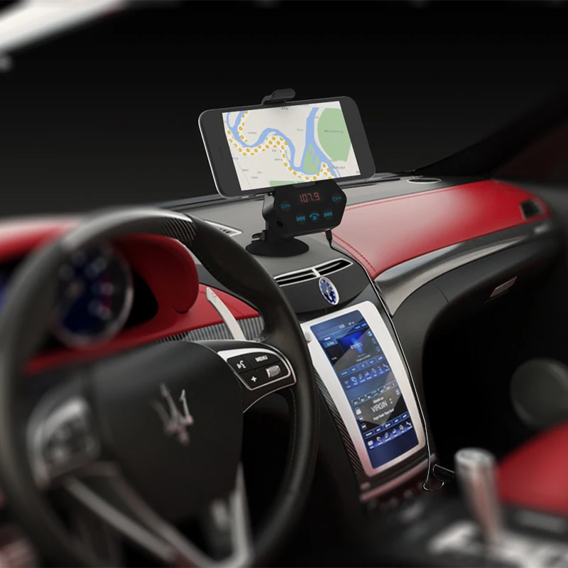 Автомобильный MP3 аудио плеер JINSERTA Bluetooth fm передатчик беспроводной модулятор