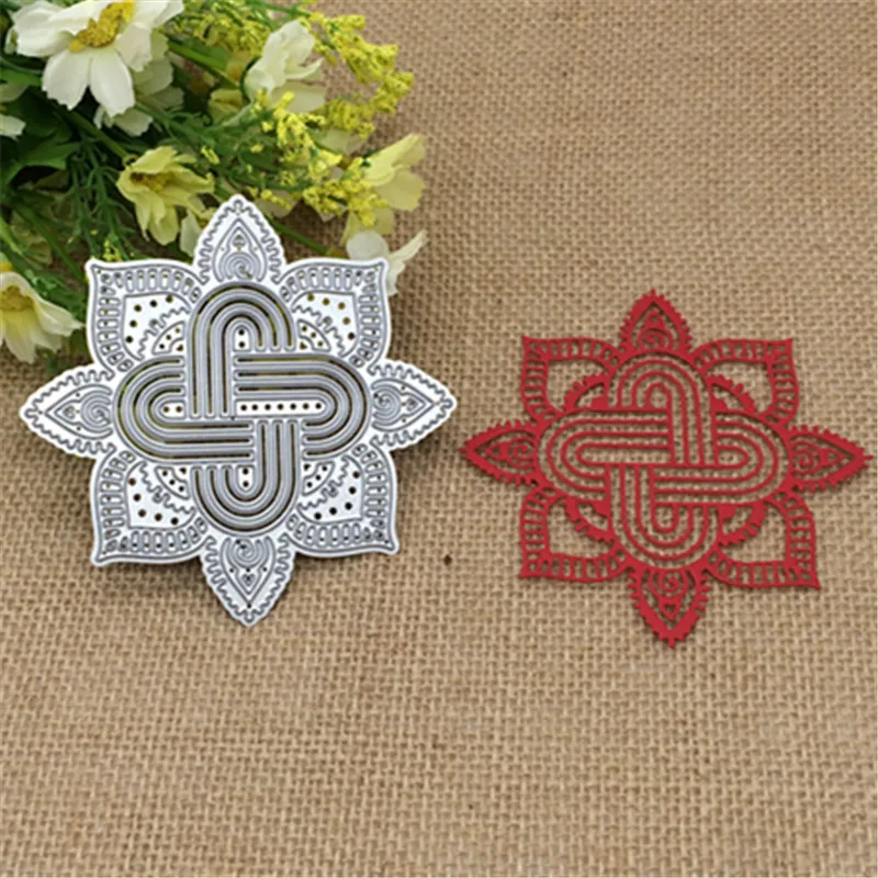 Зеркальная рамка металлические режущие штампы Трафаретный Скрапбукинг