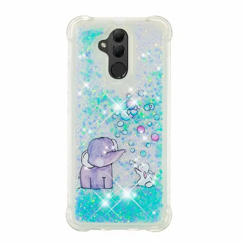Bling Quicksand Case For Huawei Mate20 Liquid Glitter girl Back cover mate20Pro mate20lite Phone Cases coque |
