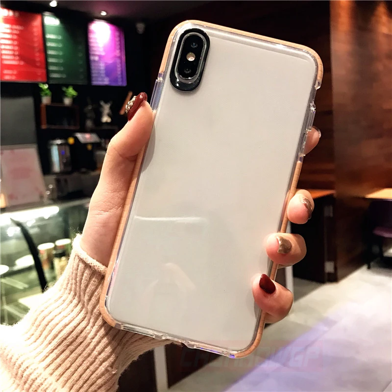 Двухцветный Мягкий силиконовый чехол для Samsung Galaxy A10 A30 A40 A50 A70 S8 S9 S10 Plus J2 J4 J6 J8 A7 A9 A6