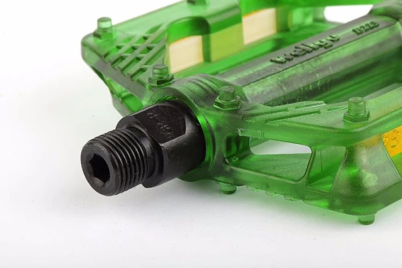 Велосипедные педали Wellgo ультралегкие для горного велосипеда Прозрачные Педали