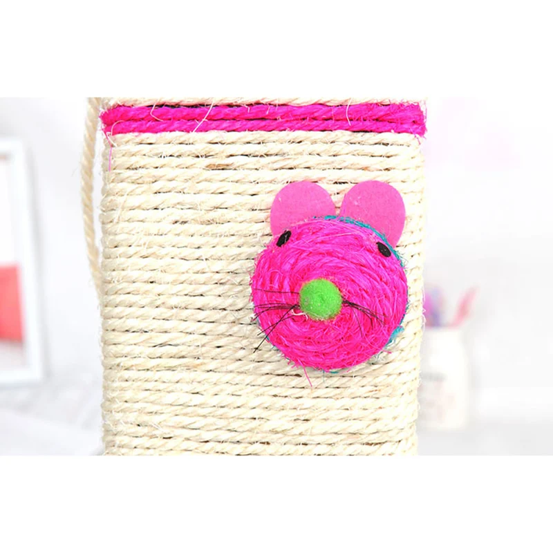 Cat Kitten Toy Scratch Board Pad Soft Bed Mat Claws Care Toys Sisal Scratcher Mimi Training Toy Interactive Cat Supplies
