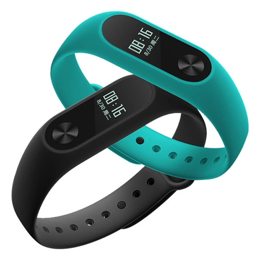 Оригинальный фитнес трекер Xiaomi Mi Band 2 монитор сердечного ритма OLED дисплей