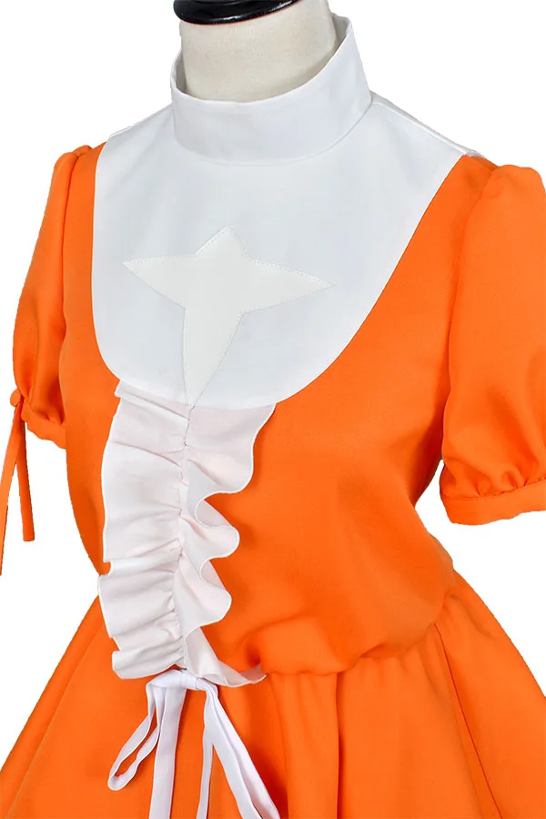 Monogatari серии Nisemonogatari Yotsugi Ononoki платье Косплэй Костюм Униформа Клубная вечерние