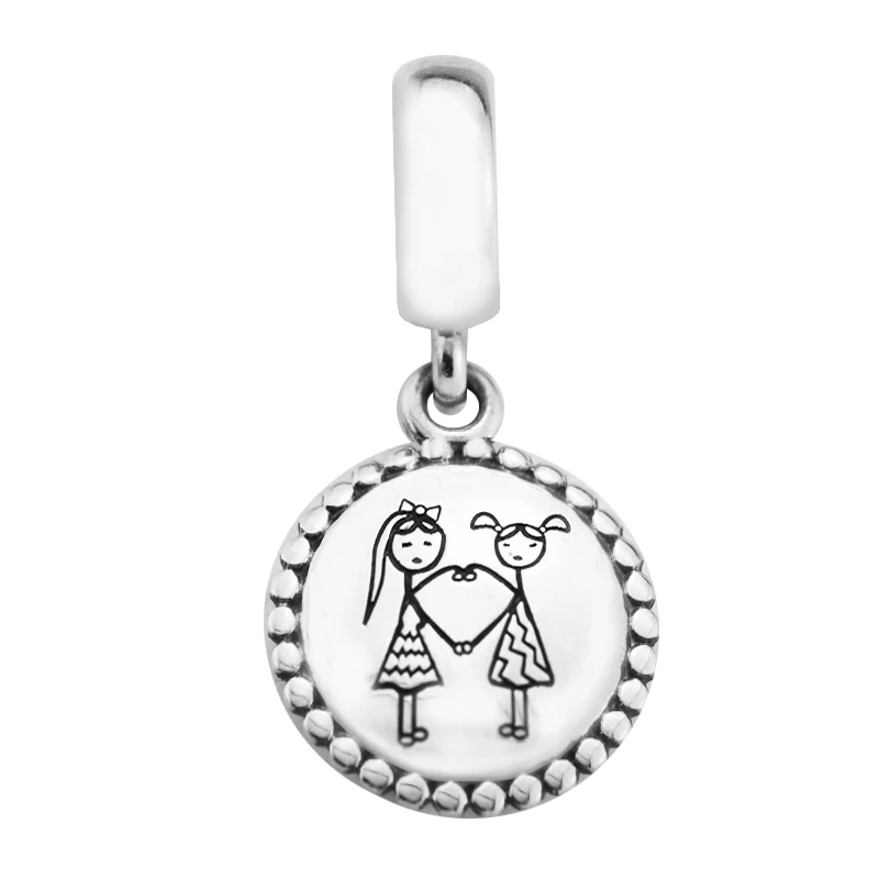 Подвески бусины из серебра 925 пробы для браслета Pandora|pulseras 925|pulseras diypulsera original |