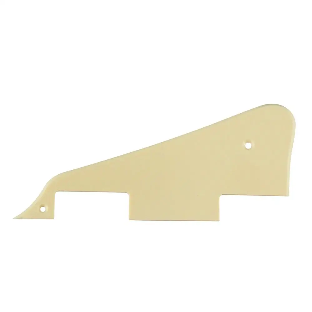 Cream 1Ply FLEOR 1 шт. пикгард LP гитара скретч пластина pick Guard LP для LP стиль аксессуары для гитары - Цвет: Cream 1Ply