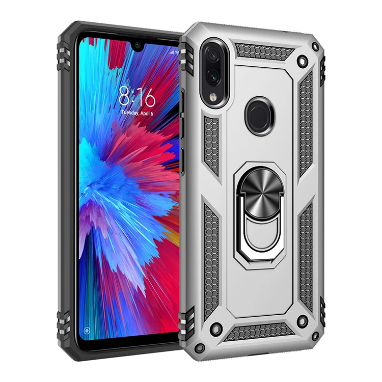 Роскошный противоударный чехол в стиле милитари для Redmi Note7 телефона 360 дюйма