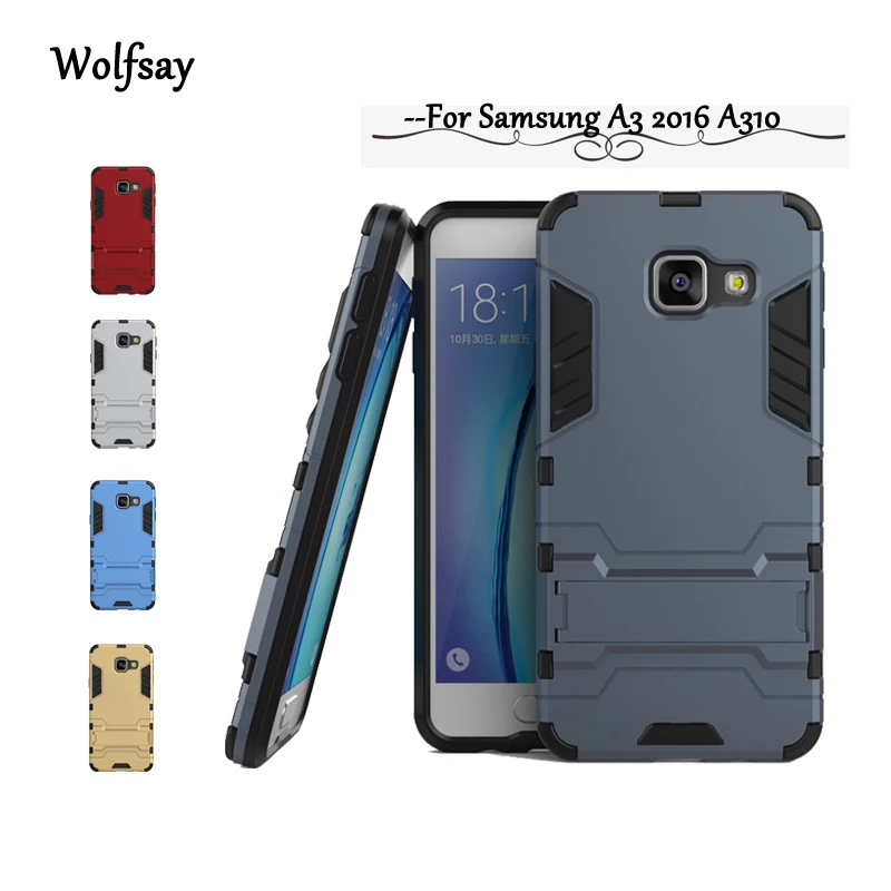 sFor Cover Samsung Galaxy A3 2016 Case A310 Slim Robot Armor Fundas For for | Мобильные телефоны и аксессуары