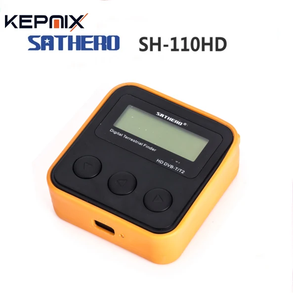 Sathero SH 110HD DVB T T2 ЖК экран карманный цифровой наземный искатель Поддержка QPSK