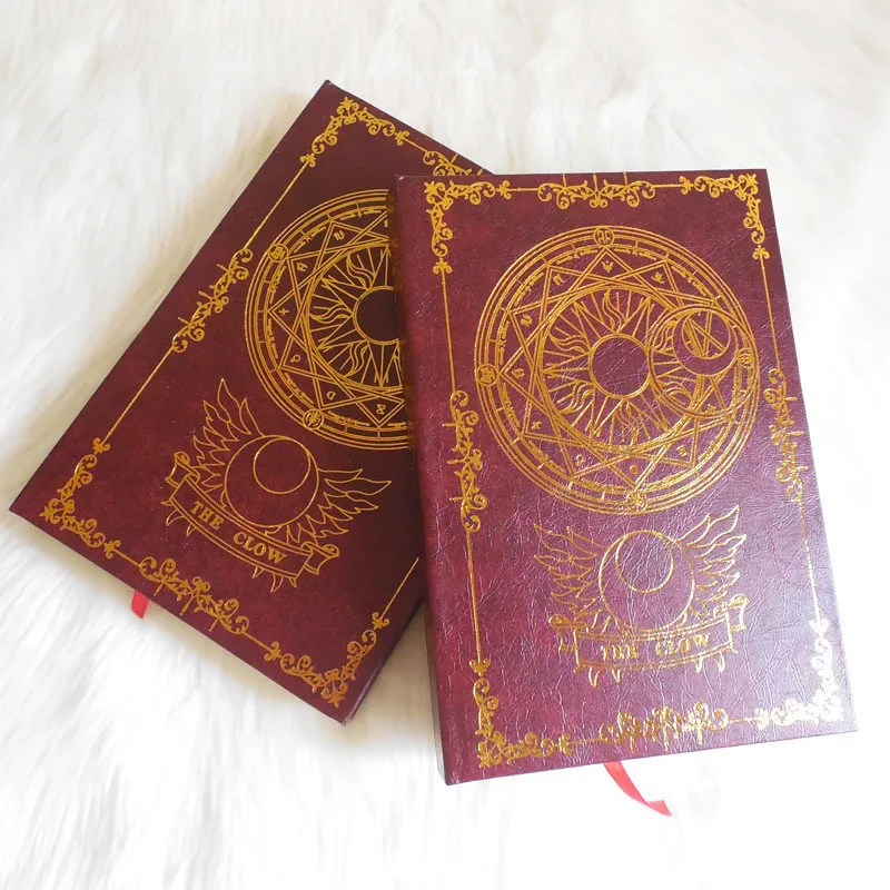 Экшн фигурка сакуры аниме чехол для карт 2 цвета волшебный блокнот с принтом