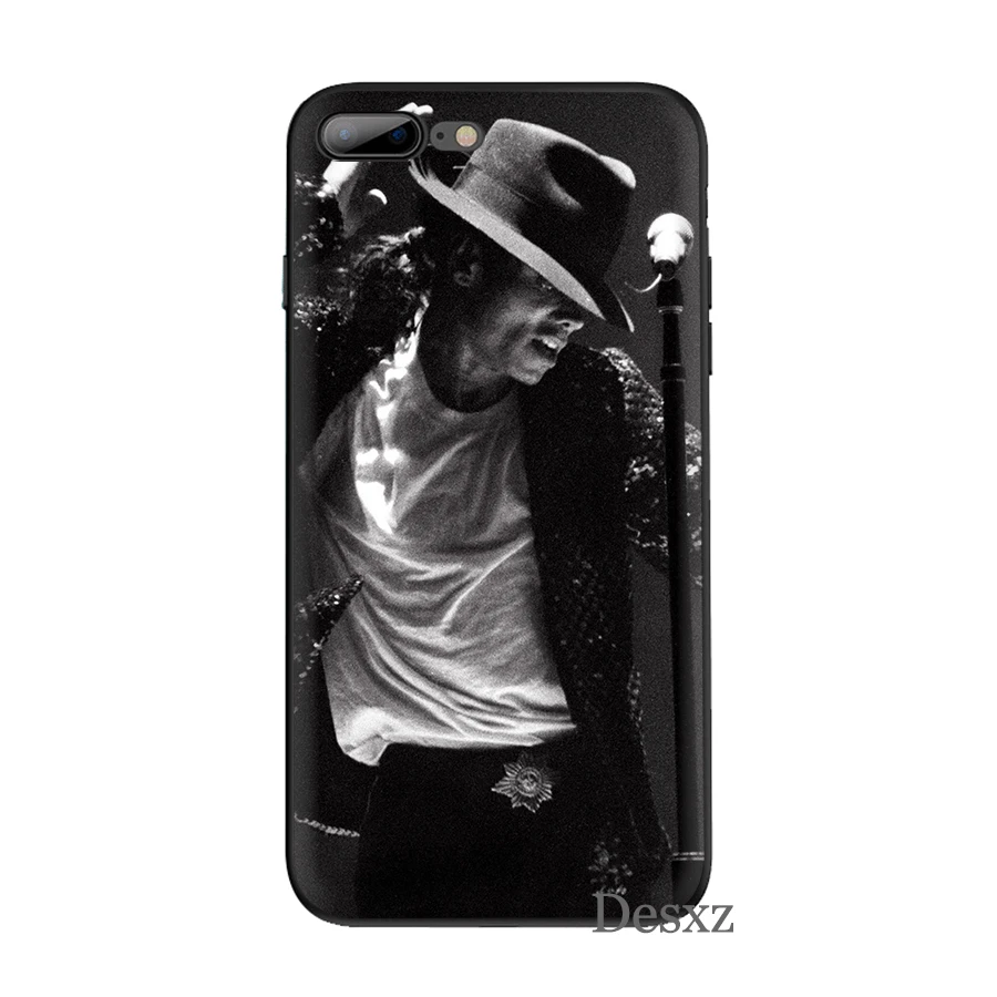 B10 Силиконовый ТПУ чехол для телефона Майкл Джексон для iPhone 11 Pro X XS Max XR iPhone 6 6s 7 8 Plus 5 5S SE защитный чехол - Цвет: B10