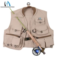 maximumcatch fly fishing vest fly vest hykids youth children jacket multi pocket for kids youth size sml