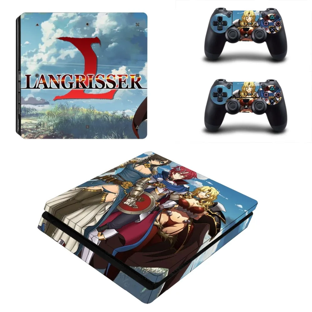 Игра Langrisser PS4 тонкая кожа Стикеры наклейка для Игровые приставки 4 консоли и