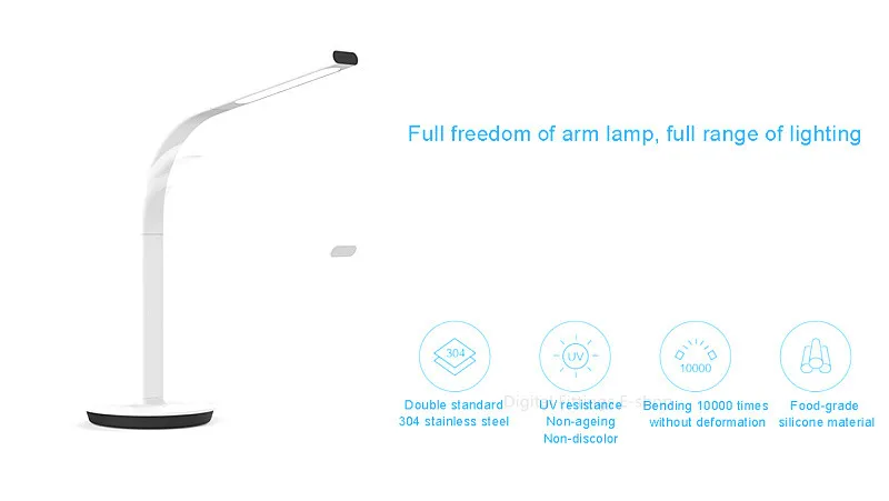 Xiaomi Mijia Smart DeskLamp, светодиодный светильник, настольная лампа, 2-й Настольный светильник, 4000K 10 W, двойной светильник, IOS, Android, приложение, управление