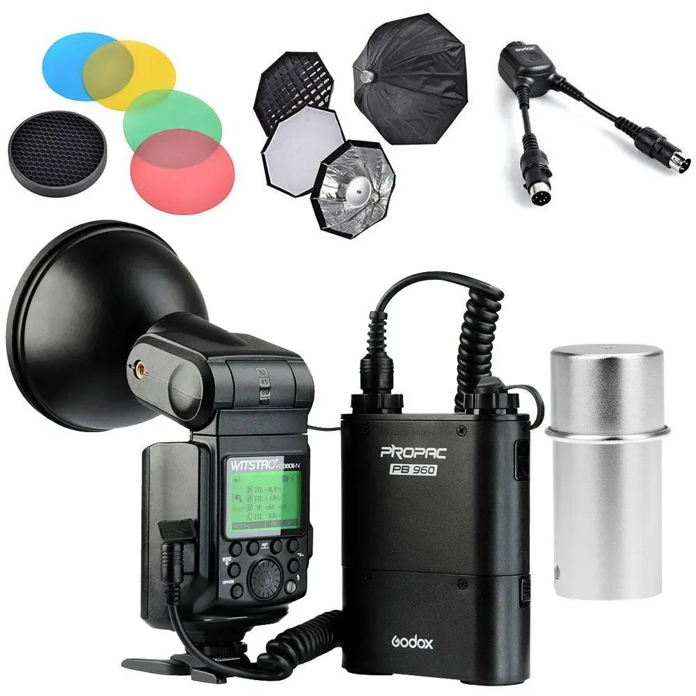 Комплект вспышек Godox AD360 TTL комплект для камеры Speedlite + Диффузор софтбокса цифровой