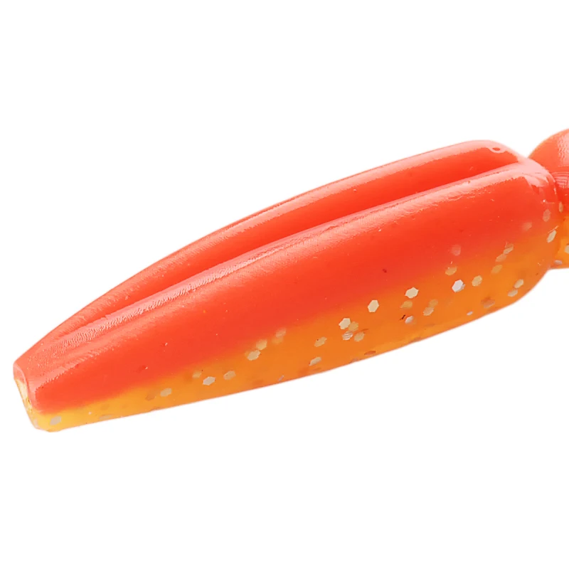 Дешевая 5 дюймовая искусственная рыболовная приманка 75 мм 3 г рыболовный