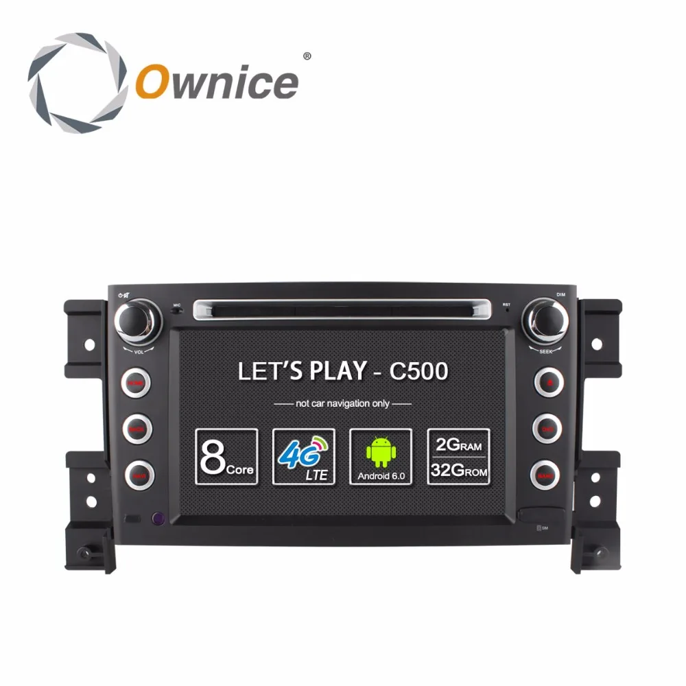 HD Android 6 0 Octa 8 Core CPU 2GB RAM 16GB Flash Car DVD для SUZUKI GRAND VITARA 2005 2015 радио GPS Навигация стерео 4G