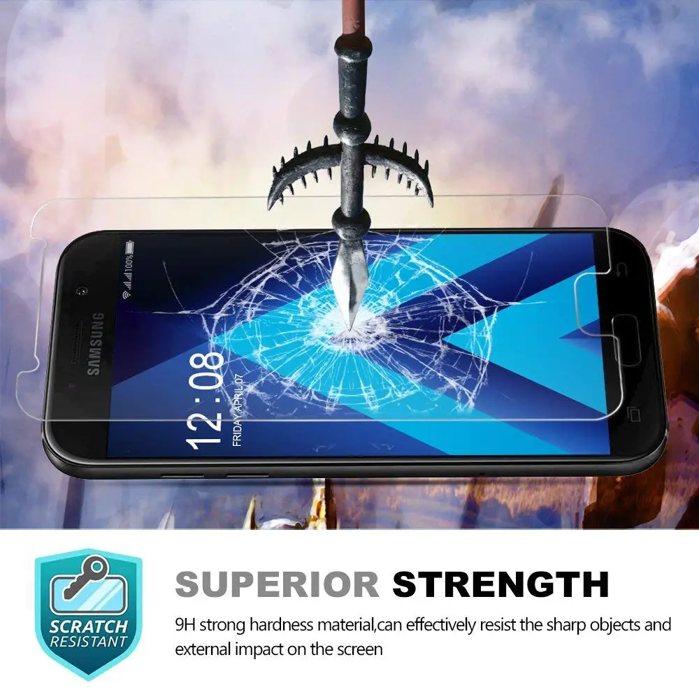 Закаленное стекло 9H для Samsung Galaxy A5 2017 A520 оболочка защиты экрана 2016 2015 защитная