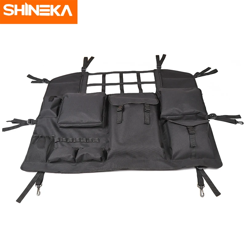 SHINEKA укладка для Jeep Wrangler JK JL 2007- сумка для хранения на спинку сиденья для Jeep Wrangler аксессуары JK JL 2010