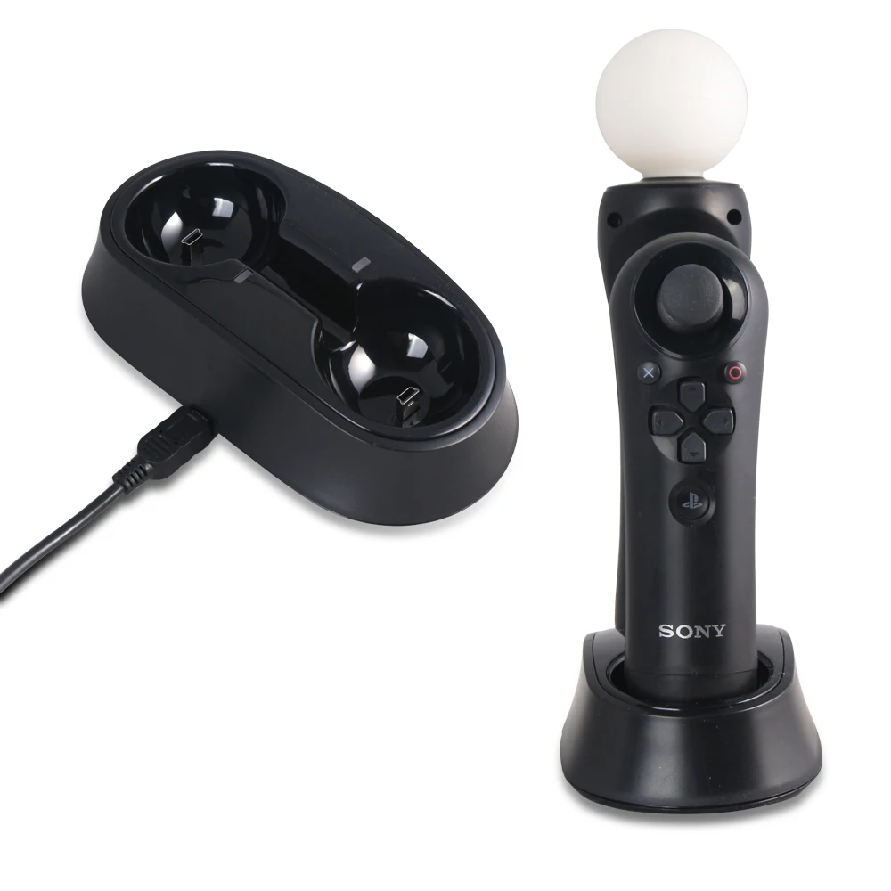 Зарядная док станция с двойным контроллером для Playstation Move/PS3|Запасные части| |