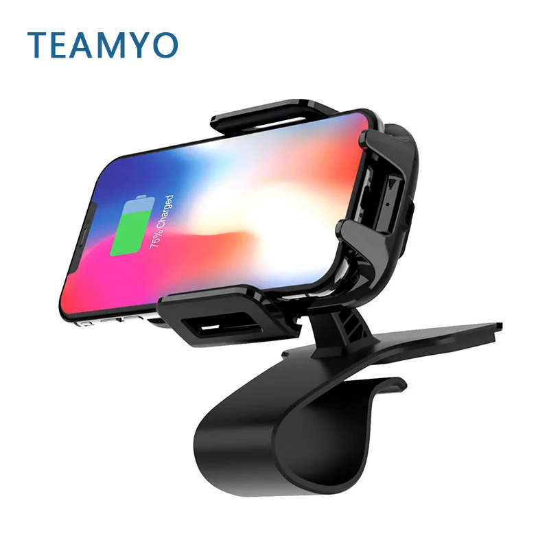 Teamyo автомобильное Qi Беспроводное зарядное устройство для iPhone X Xs Max 8 Plus