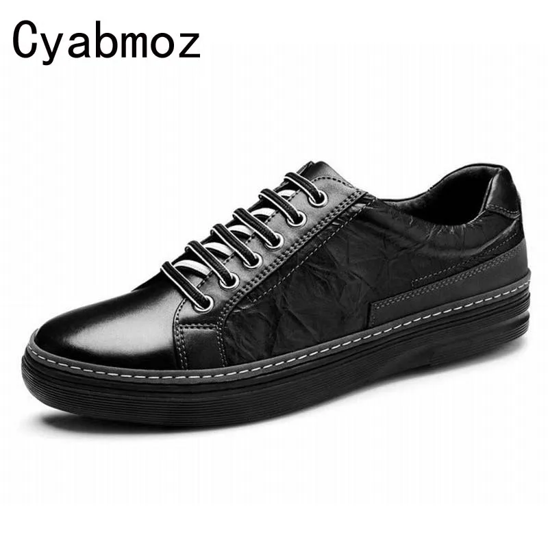 Модные Винтажные Мужские модельные туфли из натуральной кожи Лидер продаж