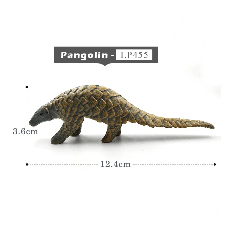 Pangolin Имитация белки, слона, попугая, Wombat, фигурка животного, домашний декор, миниатюрное украшение для сада в виде Феи, аксессуары, фигурка - Цвет: Pangolin