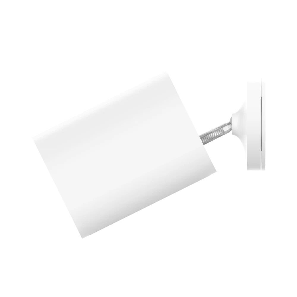 white Оригинальная смарт-камера Xiaomi 1080P 5100MAH батарейный шлюз 120 градусов IP65 Водонепроницаемый F2.6 AI гуманоид обнаружения WiFi беспроводной - Цвет: white