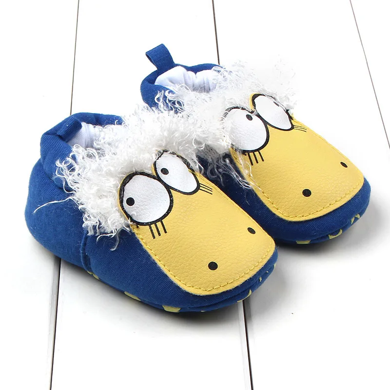 Новинка 2019 милая обувь для новорожденных мальчиков зимняя мягкая хлопковая