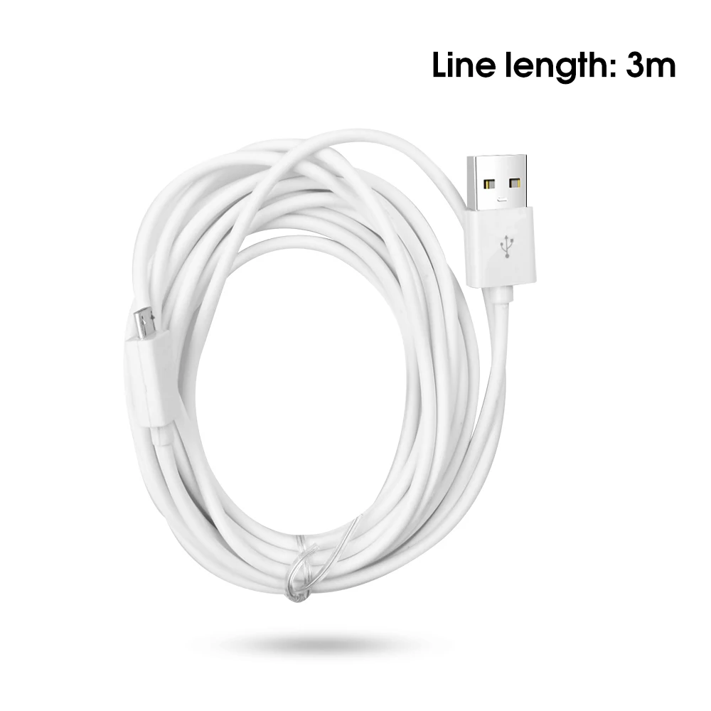 Кабель зарядный Kebidu Micro USB 3 м сверхдлинный шнур для игровых приставок Sony Playstation PS4 4